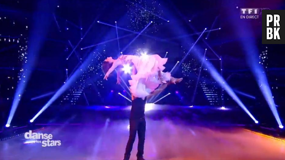 Nathalie Péchalat et Christophe Licata dans Danse avec les stars 5, le 15 novembre 2014 sur TF1