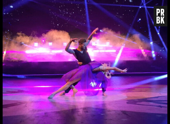 M. Pokora et Katrina Patchett, couple reformé dans Danse avec les stars 5, le 15 novembre 2014 sur TF1