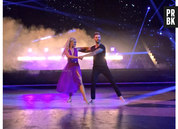 M. Pokora et Katrina Patchett, couple reformé dans Danse avec les stars 5, le 15 novembre 2014 sur TF1
