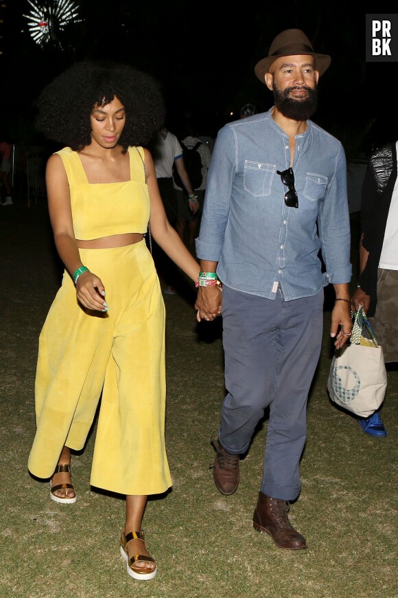 Solange Knowles et Alan Ferguson à Coachella 2014