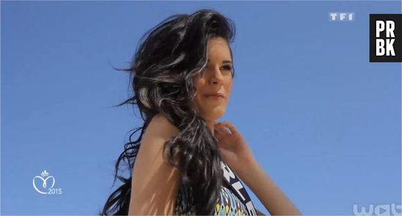 Miss France 2015 : les candidates sexy en maillots de bain pour un shooting sur la plage à Punta Cana, novembre 2014