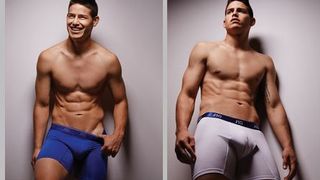 James Rodriguez égérie d'une ligne de boxers : plus sexy que CR7 ?