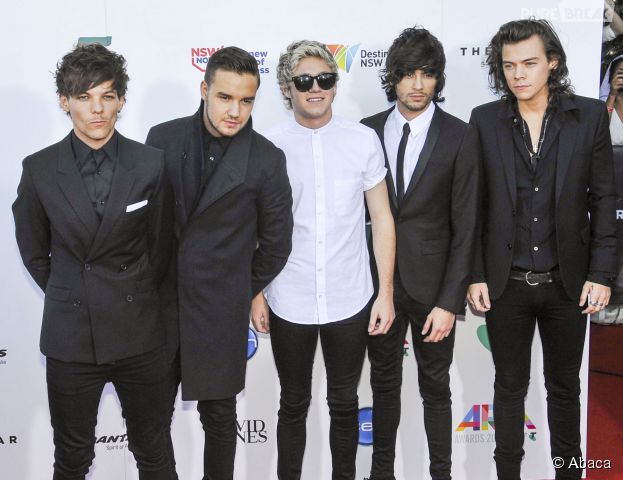 One Direction sur le tapis rouge des ARIA Awards 2014 à Sydney