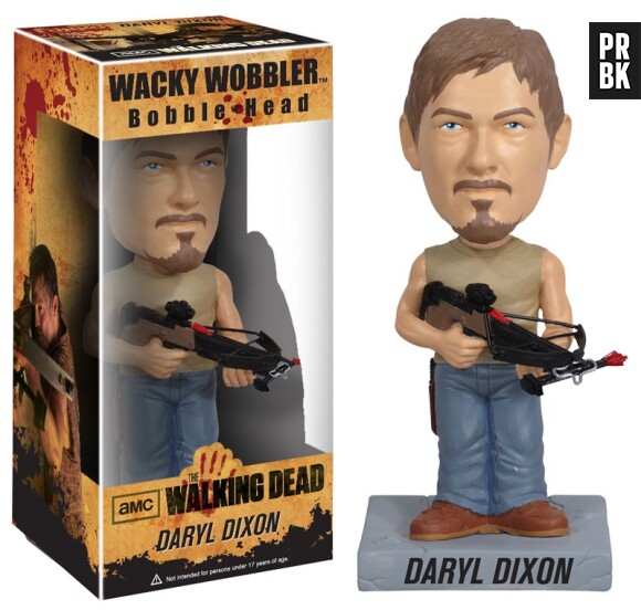 Les meilleurs produits dérivés séries et ciné : Figurine Daryl de The Walking Dead