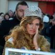  Camille Cerf (Miss France 2015) &eacute;mue par ses fans 