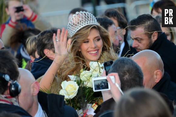 Camille Cerf (Miss France 2015) de retour dans sa ville le samedi 20 décembre 2014