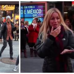 La demande en mariage géniale d'un homme avec un flashmob en plein Times Squares