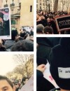 Christophe Beaugrand lors de la marche républicaine organisée à Paris et dans toute la France le 11 janvier 2015, après l'attentat meurtrier de Charlie Hebdo