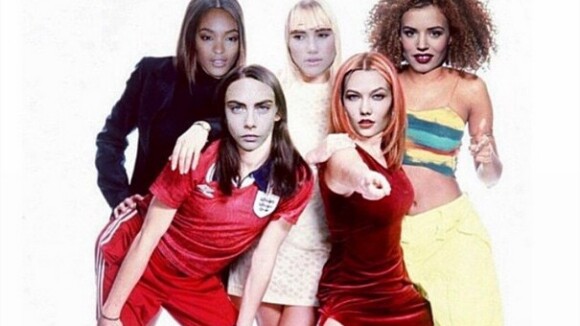 Cara Delevingne, Karlie Kloss, Suki Waterhouse... les tops se transforment en Spice Girls
