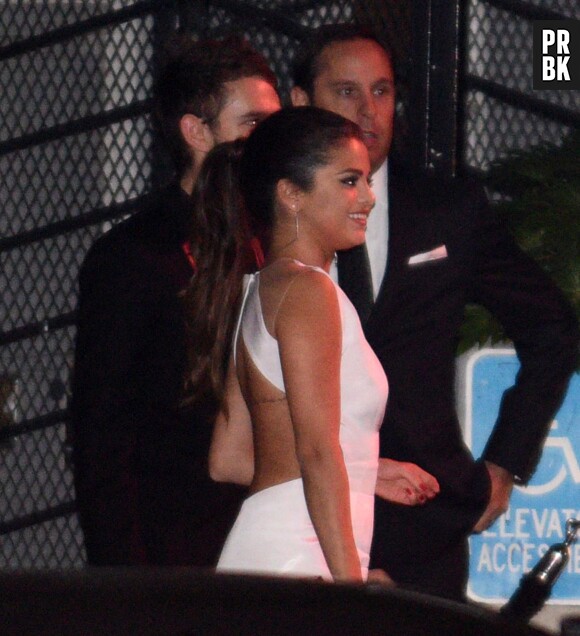 Selena Gomez et Zedd lors d'une soirée en marge des Golden Globes 2015, le 11 janvier 2015 à Los Angeles