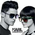  Kendall Jenner et Baptiste Giabiconi : image &nbsp;de leur campagne pour la marque de Karl Lagerfeld 