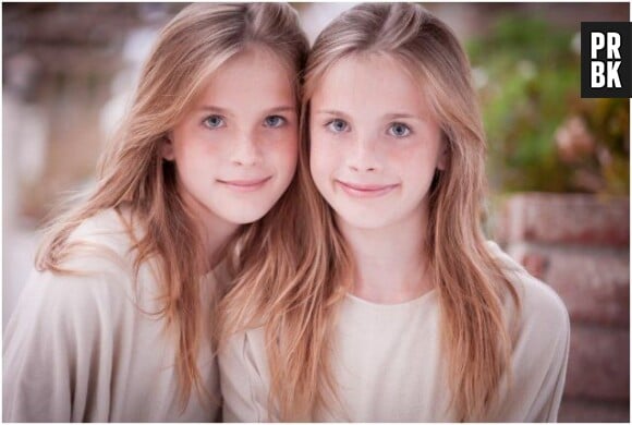 Noelle et Cali Sheldon, 13 ans, interprétaient Emma dans Friends