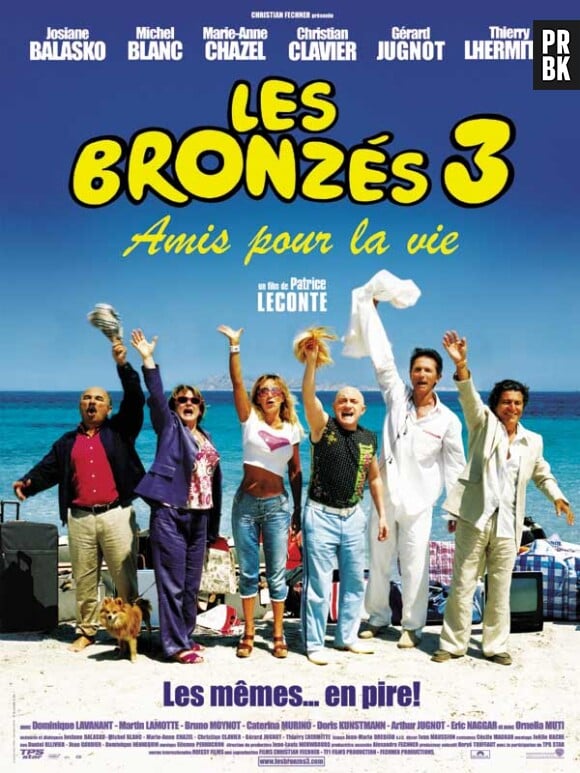 Les Bronzés 3 : affiche du film