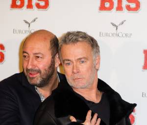 Kad Merad et Franck Dubosc à l'avant-première de Bis, le 10 février 2015 à Paris