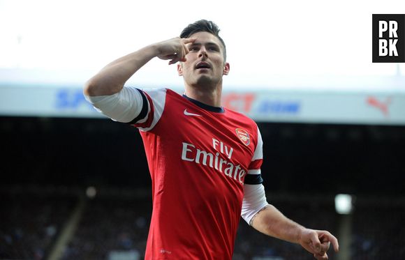 Olivier Giroud élu joueur le plus sexy de Premier League en 2015
