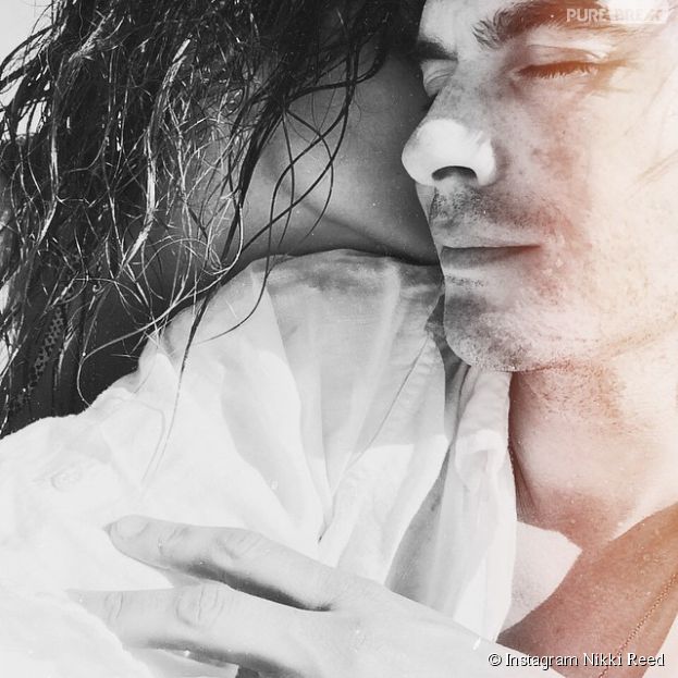 Wallpaper Ian Somerhalder Et Nikki Reed Amoureux Photos Tendres De Saint Valentin Sur Instagram Purebreak Desktop Wallpaper Free