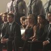 The Vampire Diaries saison 6, épisode 15 : photo avec Stefan, Matt, Caroline, Damon et Elena