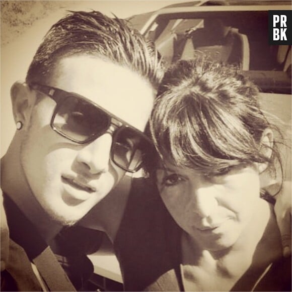 Tarek Benattia et sa maman Marie-Luce sur Instagram