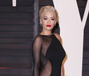Rita Ora à l'after party des Oscars 2015 organisée par Vanity Fair le 22 février