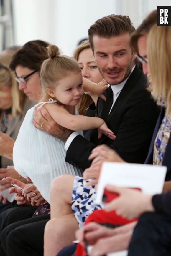Harper Beckham : la fille de David future star de la mode ?