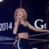 Taylor Swift pendant son show pour le Nouvel An 2015 à New York