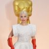 Lady Gaga sur le tapis rouge des Oscars, le 22 février 2015 à Los Angeles