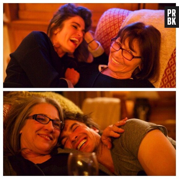 Ian Somerhalder et Nikki Reed prennent la pose avec leurs mamans sur Instagram, le 8 mars 2015