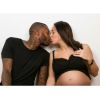Djibril Cissé et Marie-Cécile : photo tendre pendant la grossesse