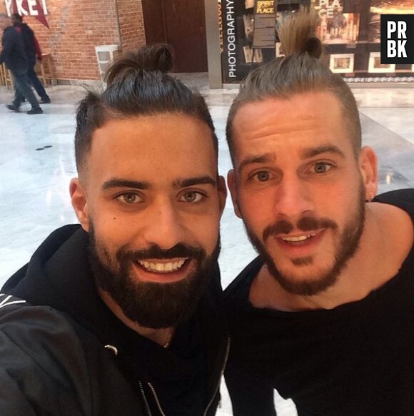 Les Anges 7 : Raphaël et Vincent Queijo souriants sur Instagram, le 20 mars 2015