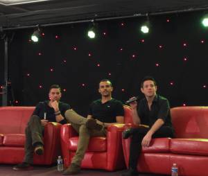 Mark Salling et Jacob Artist à la convention Gleek Reunion les 21 et 22 mars 2015 à Paris