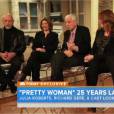 Pretty Woman : Julia Roberts, Richard Gere et tout le casting du film réunis sur le plateau du Today Show de NBC, le 23 mars 2015