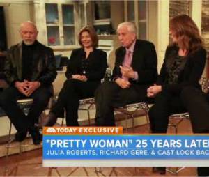 Pretty Woman : Julia Roberts, Richard Gere et tout le casting du film réunis sur le plateau du Today Show de NBC, le 23 mars 2015
