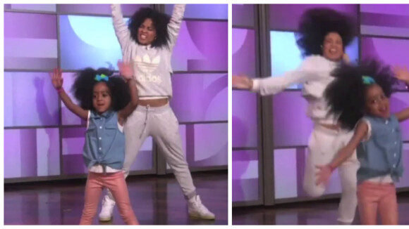 Bêtes de scène : Heaven, 4 ans, et sa maman mettent le feu en dansant sur Beyoncé