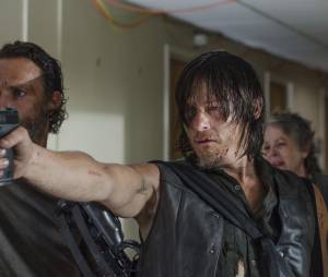 The Walking Dead saison 5 : Norman Reedus sur une photo