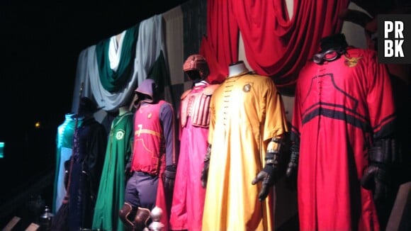 Harry Potter l'Exposition : les costumes de Quidditch