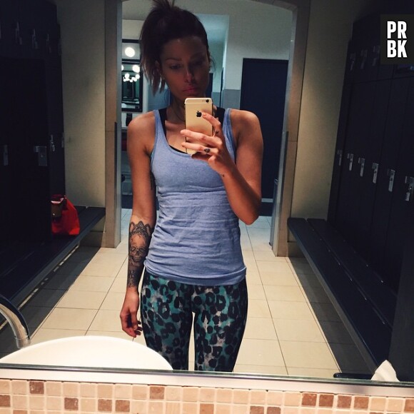 Caroline Receveur avant de partir à Dubaï, le 15 mars sur Instagram