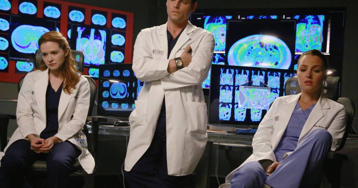 Grey's Anatomy saison 11, épisode 20 : Sarah Drew (April), Justin