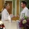 Grey's Anatomy saison 11, épisode 20 : Ariazona (Jessica Capshaw) et Alex (Justin Chambers) sur une photo