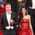 George Clooney et Amal Alamuddin en couple sur le tapis rouge du MET Gala 2015 à New-York, le 4 mai 2015