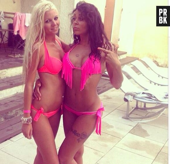 Shanna et Jessica des Marseillais en bikini