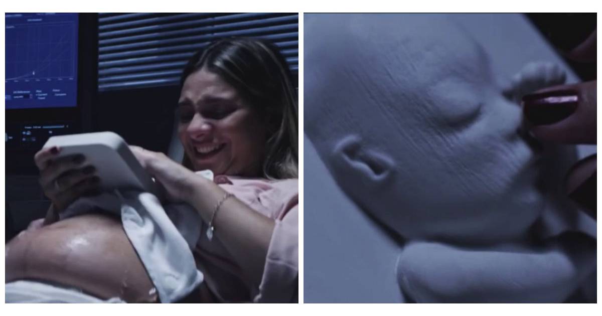 Le Cauchemar D Une Future Maman Émouvant : une future maman aveugle découvre son bébé grâce à une