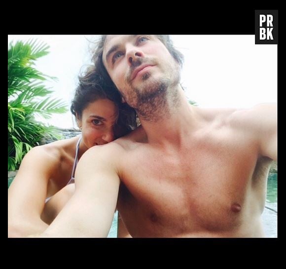 Ian Somerhalder et Nikki Reed pendant leur lune de miel au Costa Rica en 2015