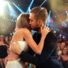 Taylor Swift et Calvin Harris officialisent leur couple aux Billboard Music Awards 2015, le 17 mai 2015 à Las Vegas