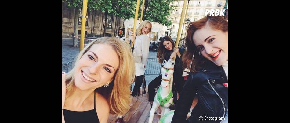 Candice Accola s&#039;éclate à Paris avec Kayla Ewell et ses amies en mai 2015
