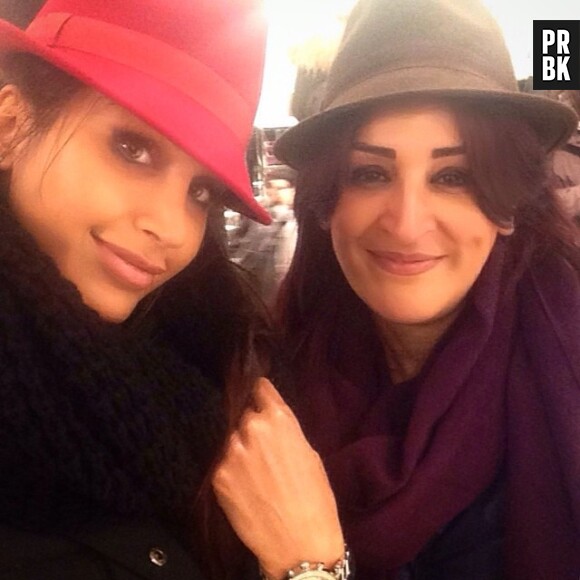 Somayeh (Les Anges 7) : selfie avec sa maman sur Instagram