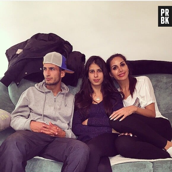 Somayeh (Les Anges 7) avec son frère et sa soeur sur Instagram