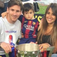 Lionel Messi et Antonella, Gerard Piqué et Milan... les stars du Barça fêtent leur titre en famille