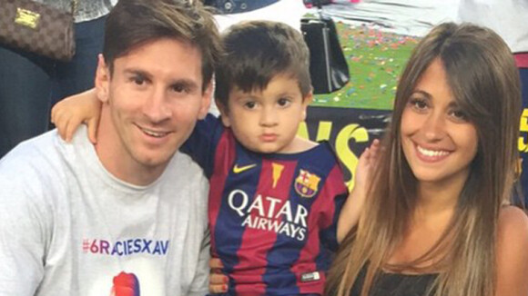 Lionel Messi et Antonella, Gerard Piqué et Milan... les stars du Barça fêtent leur titre en famille