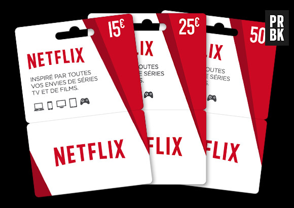 Netflix : des cartes de 15 à 50 euros enfin disponibles