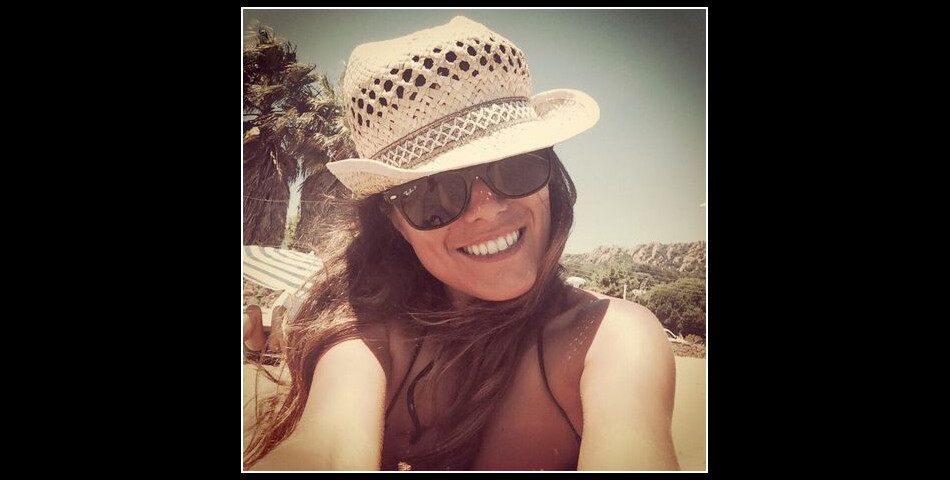  Karine Ferri : photo de ses vacances au soleil en juillet 2014 